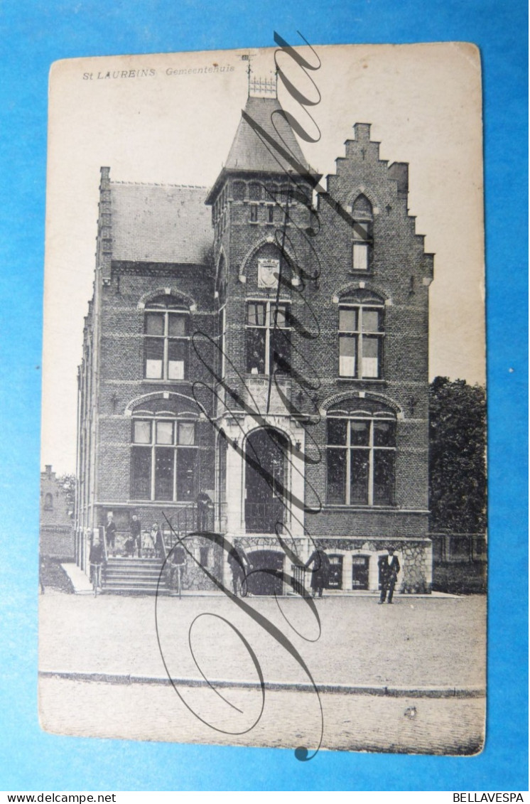 Sint- Laureins - Gemeentehuis 1922 - Sint-Laureins