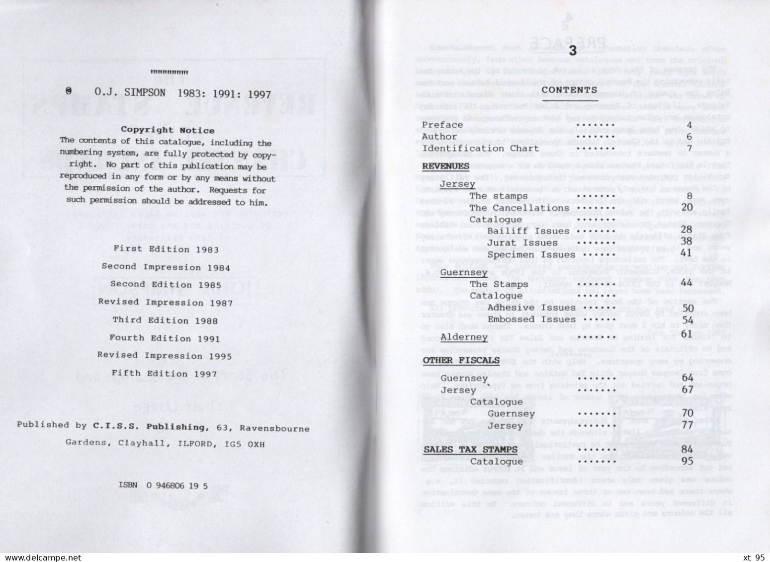 Channel Islands Revenues - John Simpson - 1997 - 98 Pages - Timbres Fiscaux