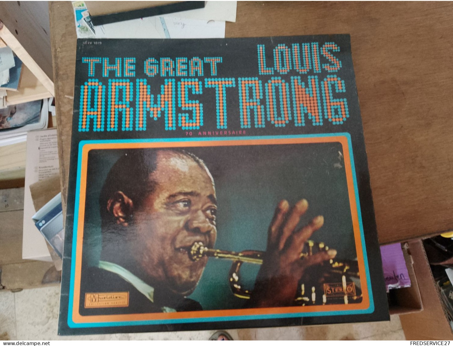 123 //  THE GREAT LOUIS ARMSTRONG  70 E Anniversaire - Jazz