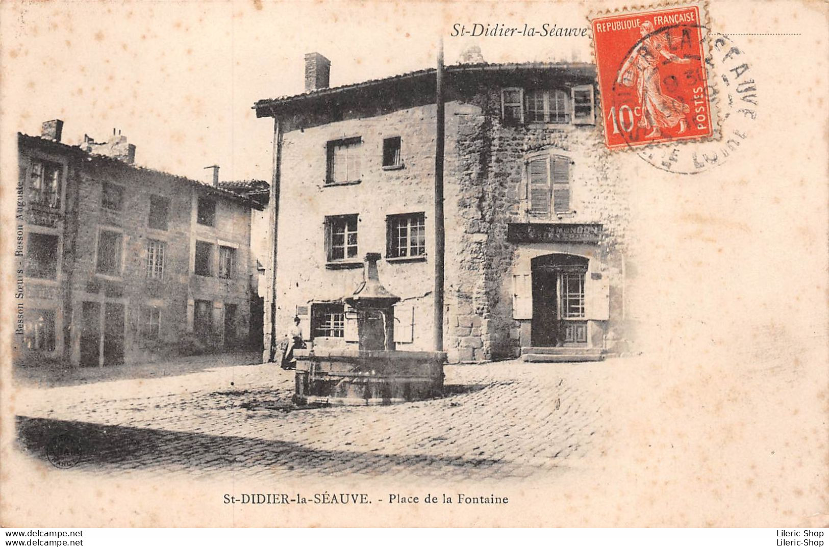 [43] Haute Loire > Saint Didier La Séauve - "Place De La Fontaine " - Saint Didier En Velay