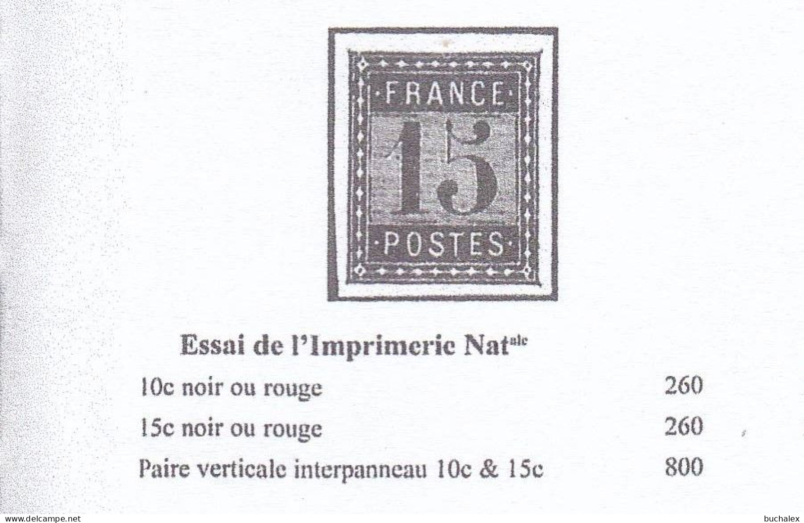 Frankreich Dreierstreifen Essays "De L'IMPRIMERIE NATIONALE",(*)/MNG, KW Maury 780 Euro - Essais, Non-émis & Vignettes Expérimentales