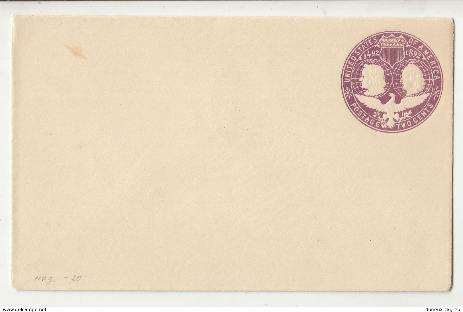 US 17 Postal Stationery Letter Covers Not Posted B230720 - Other & Unclassified
