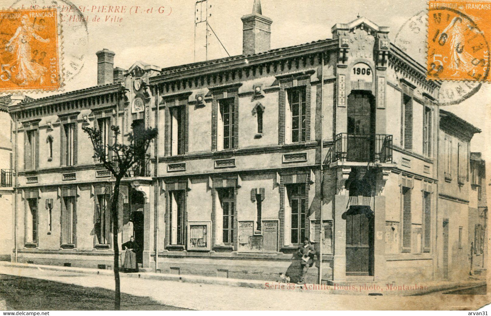 LABASTIDE St PIERRE - HÔTEL De VILLE - - Labastide Saint Pierre