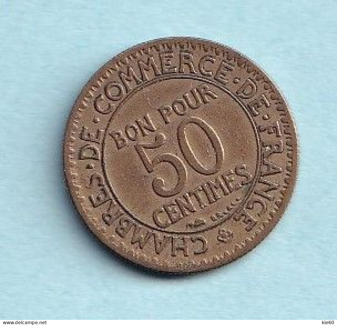 France - 1921  - 50 C .. De Commerce - 50 Centimes