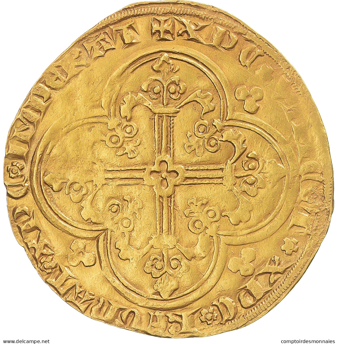 Monnaie, France, Jean II Le Bon, Franc à Cheval, 1350-1364, TB+, Or - 1350-1364 Johann II. Der Gute