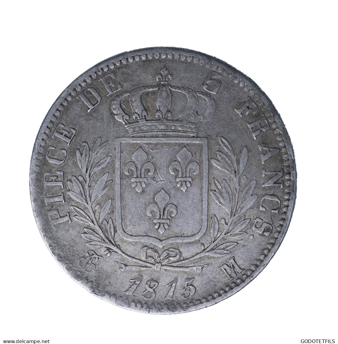 Louis XVIII-5 Francs 1815/4 Toulouse - 5 Francs