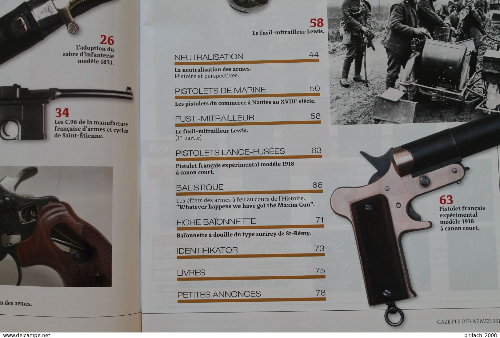Gazette Des Armes Numéro 551 - Francese