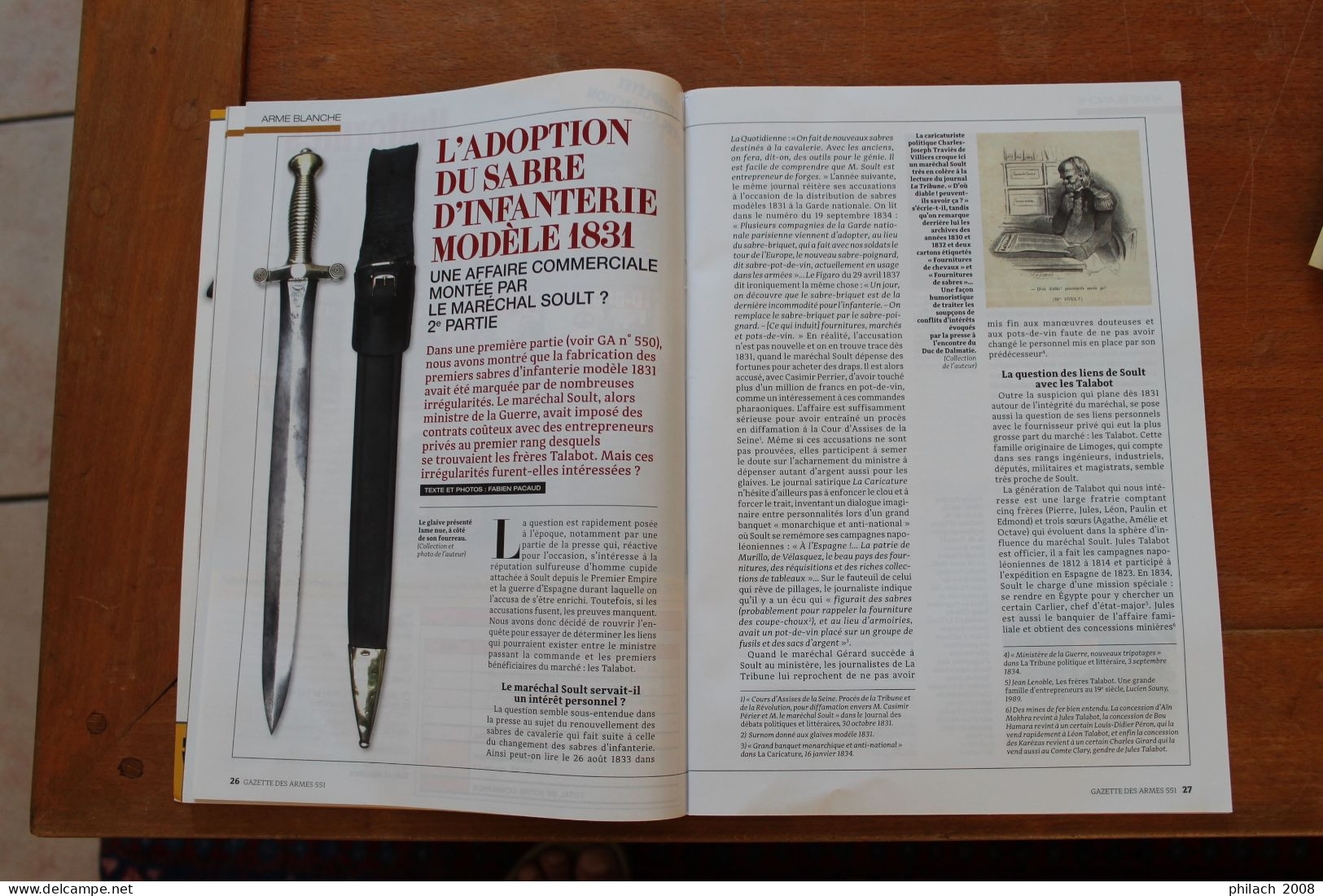 Gazette Des Armes Numéro 551 - Français