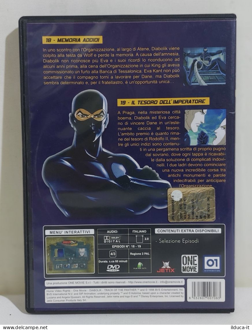 I108675 DVD - DIABOLIK Track Of The Panther - Nr 10 - Dessin Animé