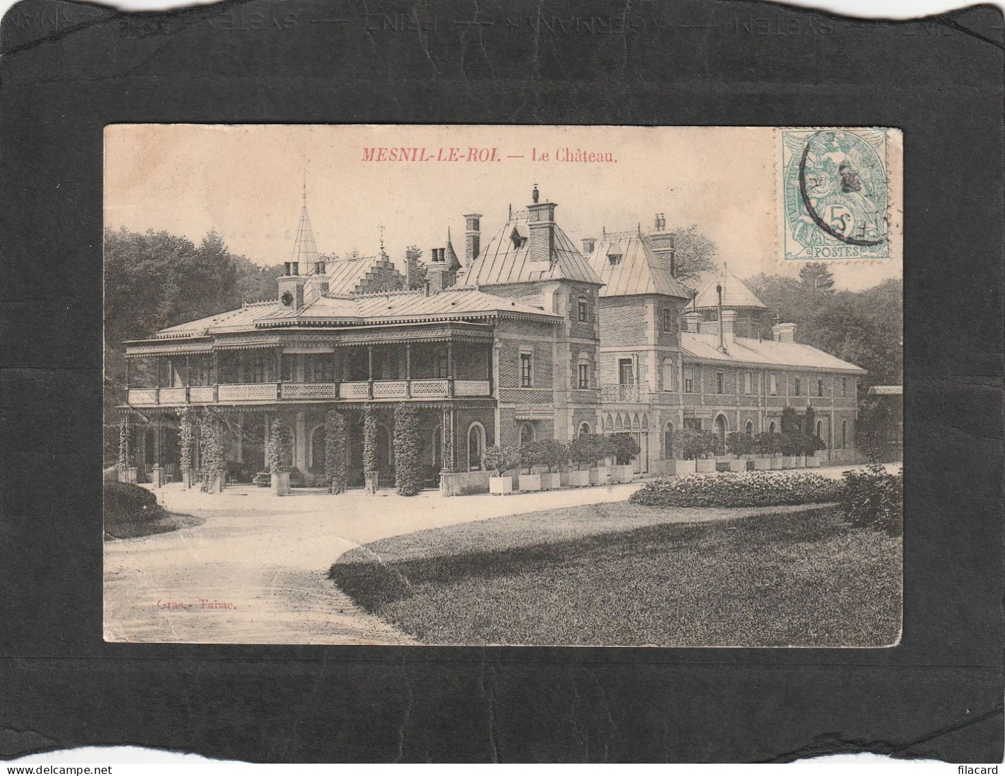 123071         Francia,    Mesnil-Le-Roi,    Le  Chateau,   VG - Le Mesnil Saint Denis