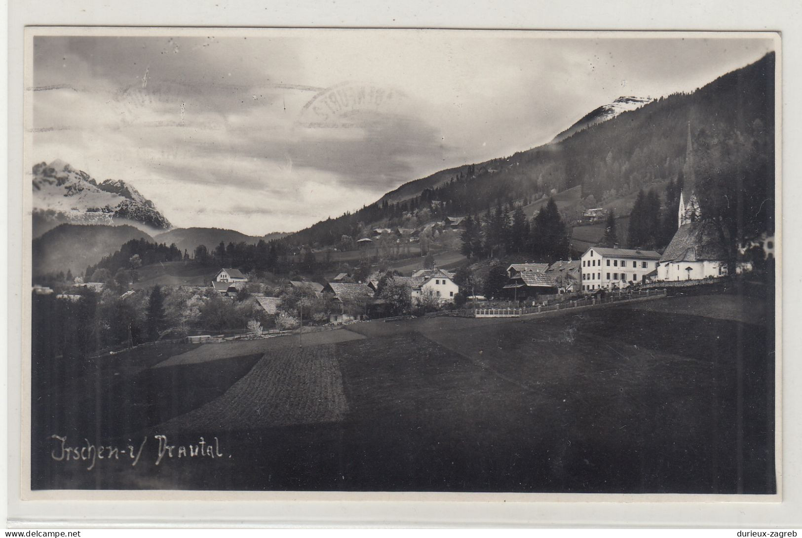 Irschen I/Drautal Old Photopostcard Posted 1930 B230720 - Spittal An Der Drau