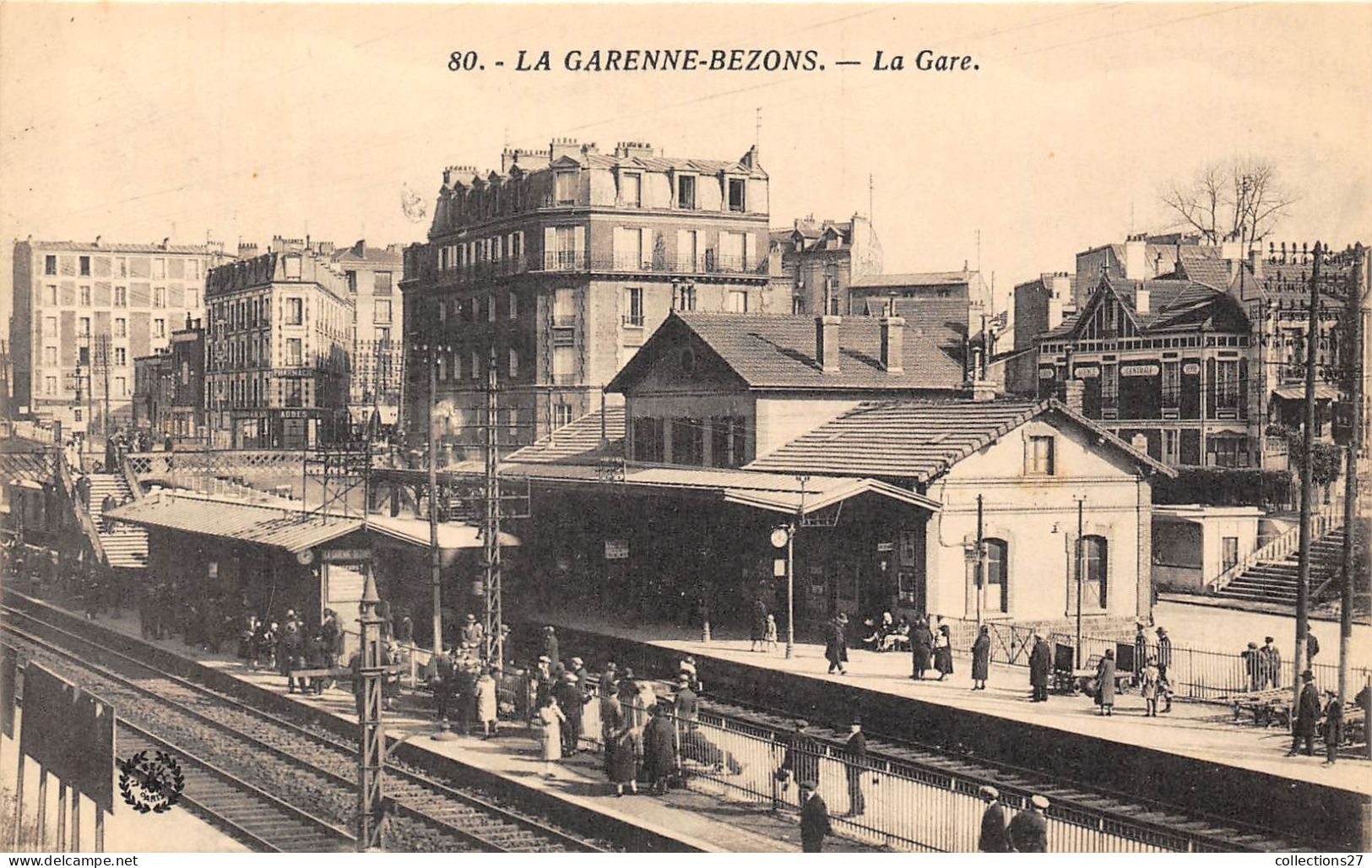 92-LA-GARENNE-COLOMBES- LA GARE - La Garenne Colombes