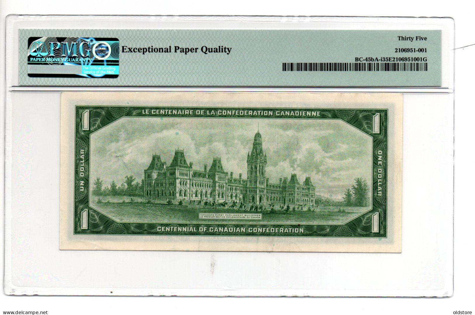 Canada Banknote - 1 Dollar - REPLACEMENT - ND 1967 - VF 35 EPQ - Kanada