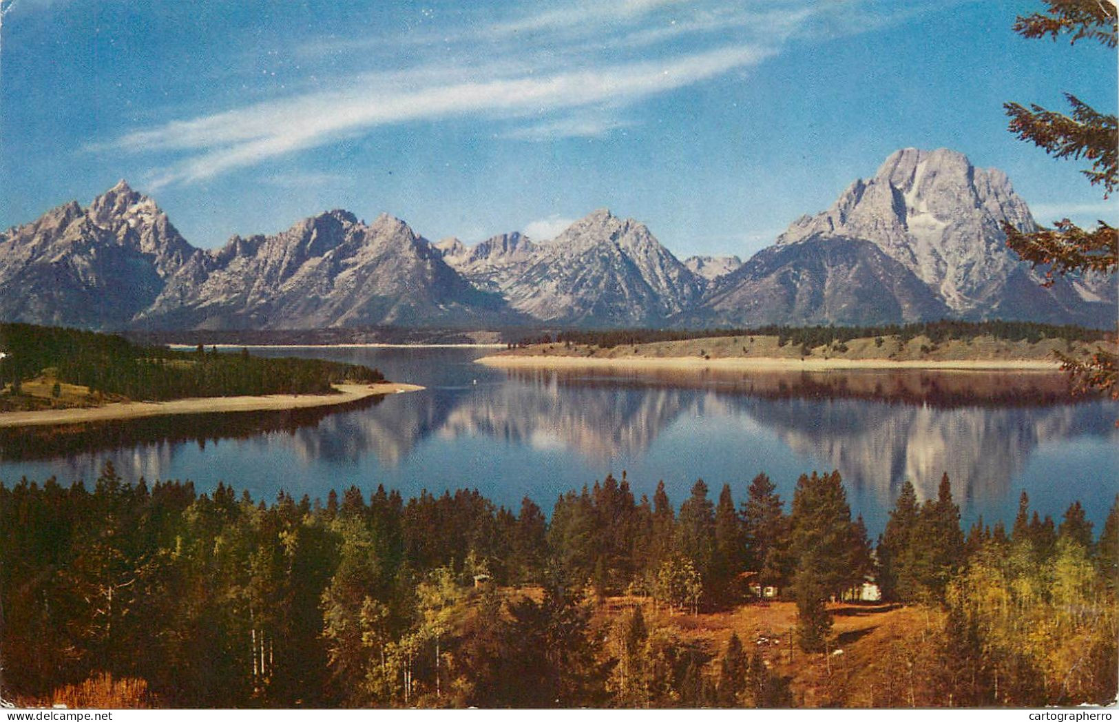 USA WY Wyoming Yellowstone Jackson Lake - Yellowstone