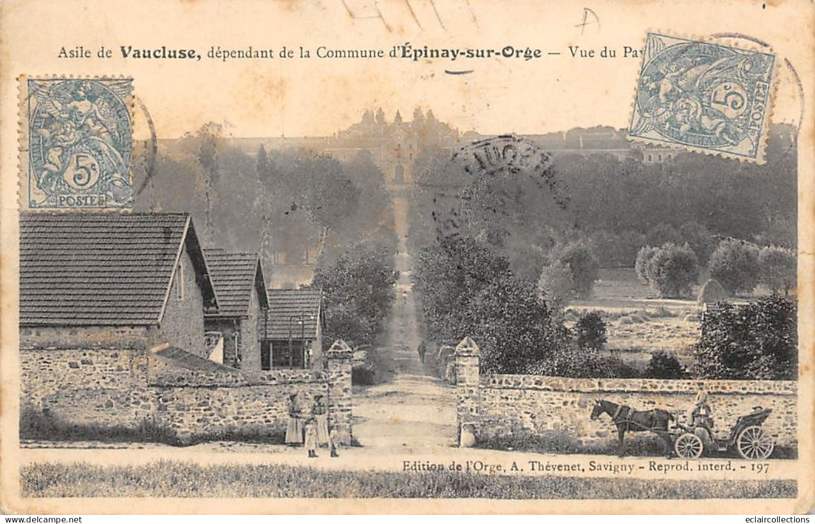 Epinay Sur Orge        91        Asile Du Vaucluse   (voir Scan) - Epinay-sur-Orge