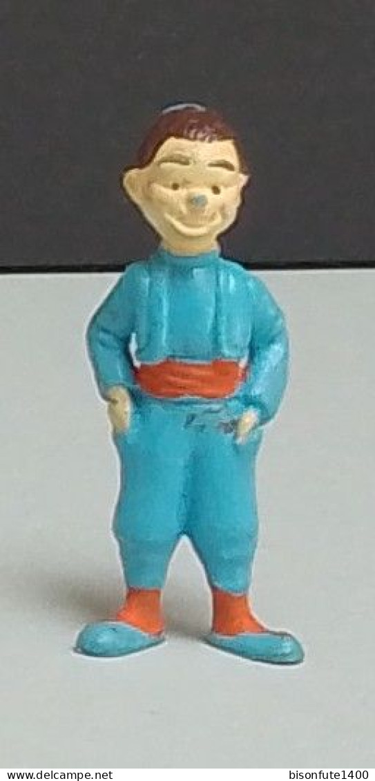 Tintin : Figurine NIKO émise Chez ESSO France De 1973 En Plastique Rigide - H. 45mm ( Voir Photos ). - Tim & Struppi