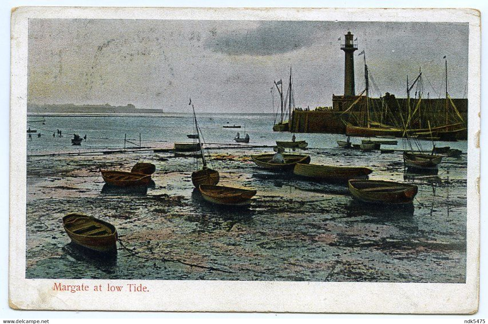 MARGATE AT LOW TIDE / LONDON, WIMBLEDON PARK, GARTMOOR GARDENS (FLYNN) - Margate