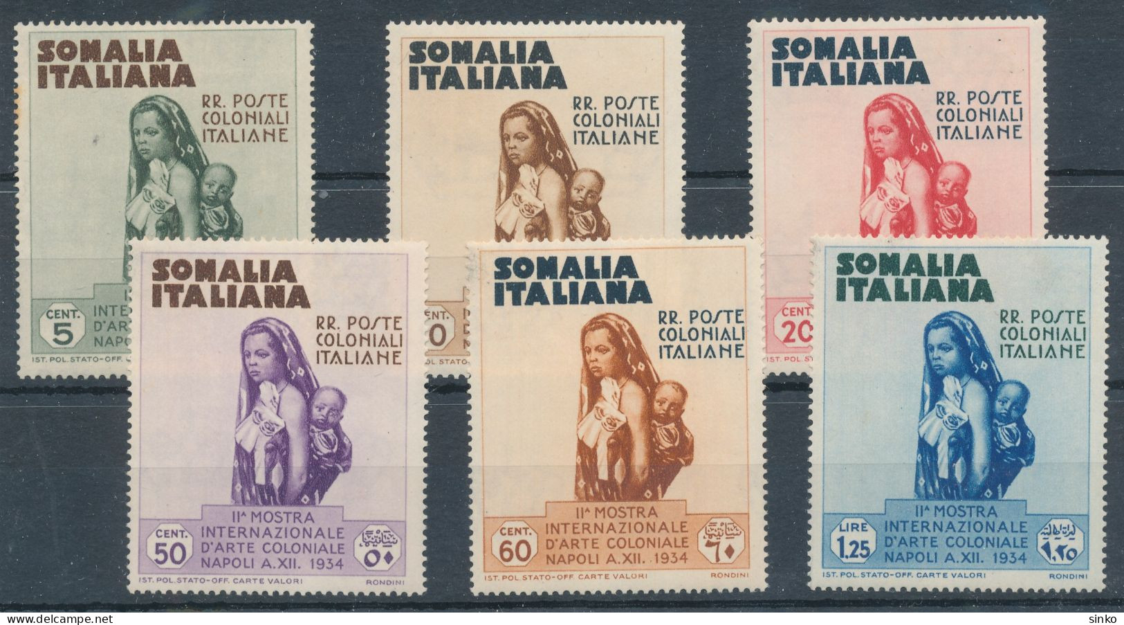 1934. Italian Somalia - Somalie