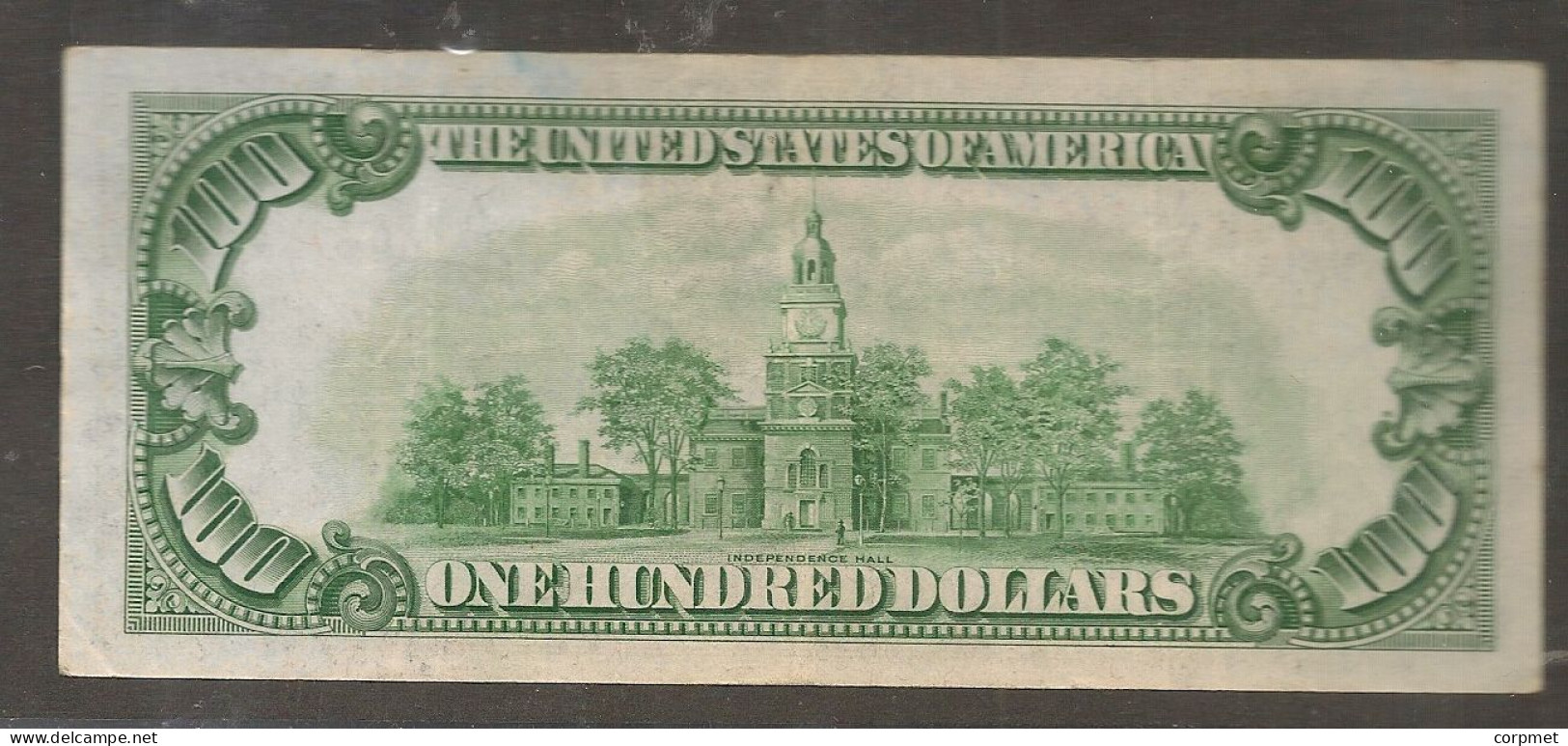 1934 $100 Dollar Federal Reserve Note. Bank Of New York - CHICAGO - Sonstige & Ohne Zuordnung