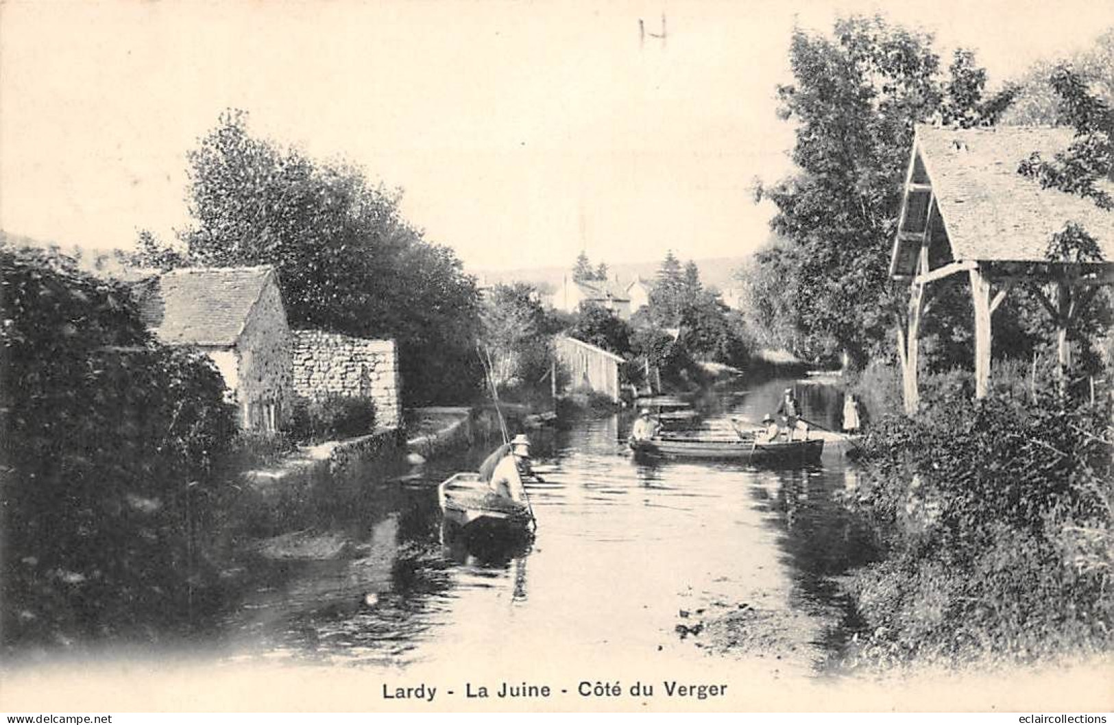 Lardy              91         La Juine.  Côté Du Verger       (voir Scan) - Lardy