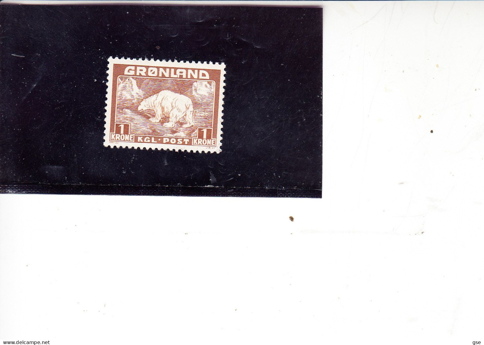 GROENLANDIA  1938 - Unificato  9° - Orso - Used Stamps