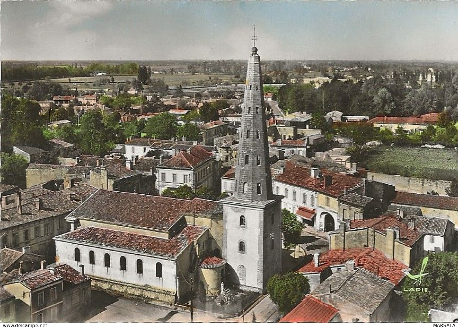 CPSM Blanquefort  Eglise St Martin - Blanquefort