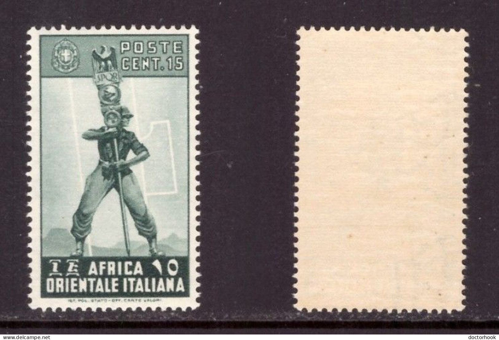 ITALIAN EAST AFRICA   Scott # 5** MINT NH (CONDITION AS PER SCAN) (Stamp Scan # 956-11) - Africa Orientale