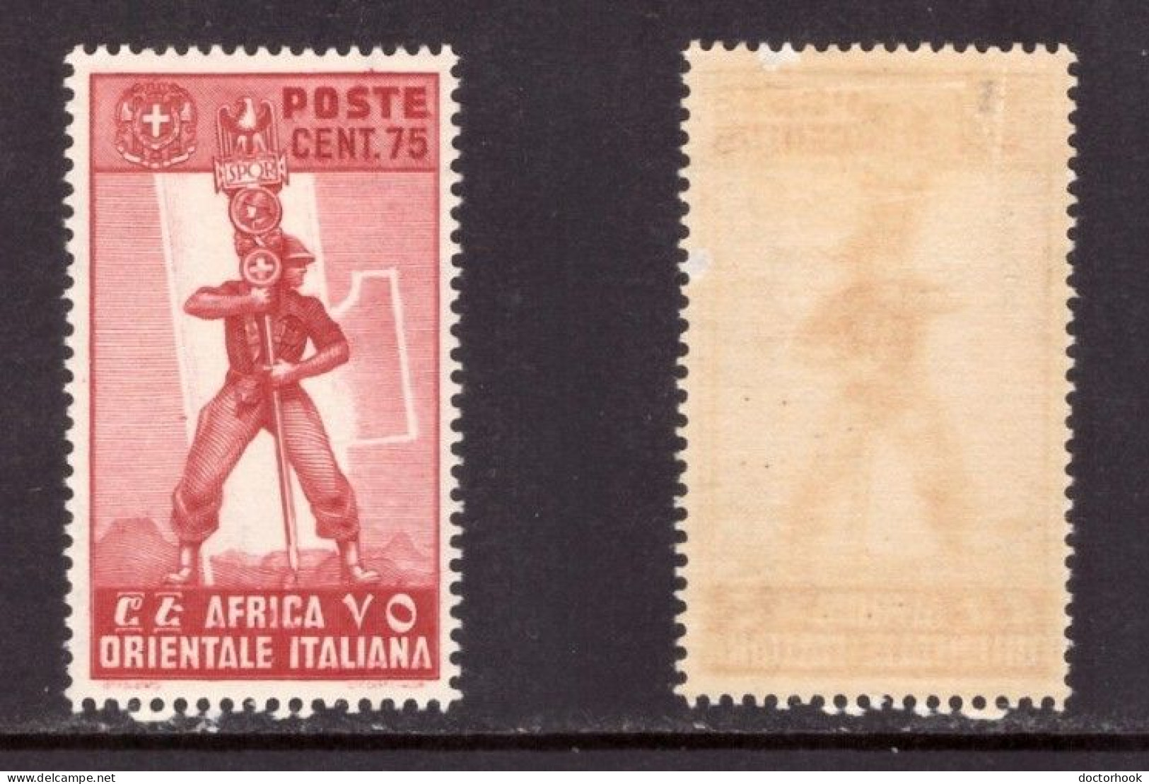 ITALIAN EAST AFRICA   Scott # 11* MINT HINGED (CONDITION AS PER SCAN) (Stamp Scan # 956-14) - Afrique Orientale