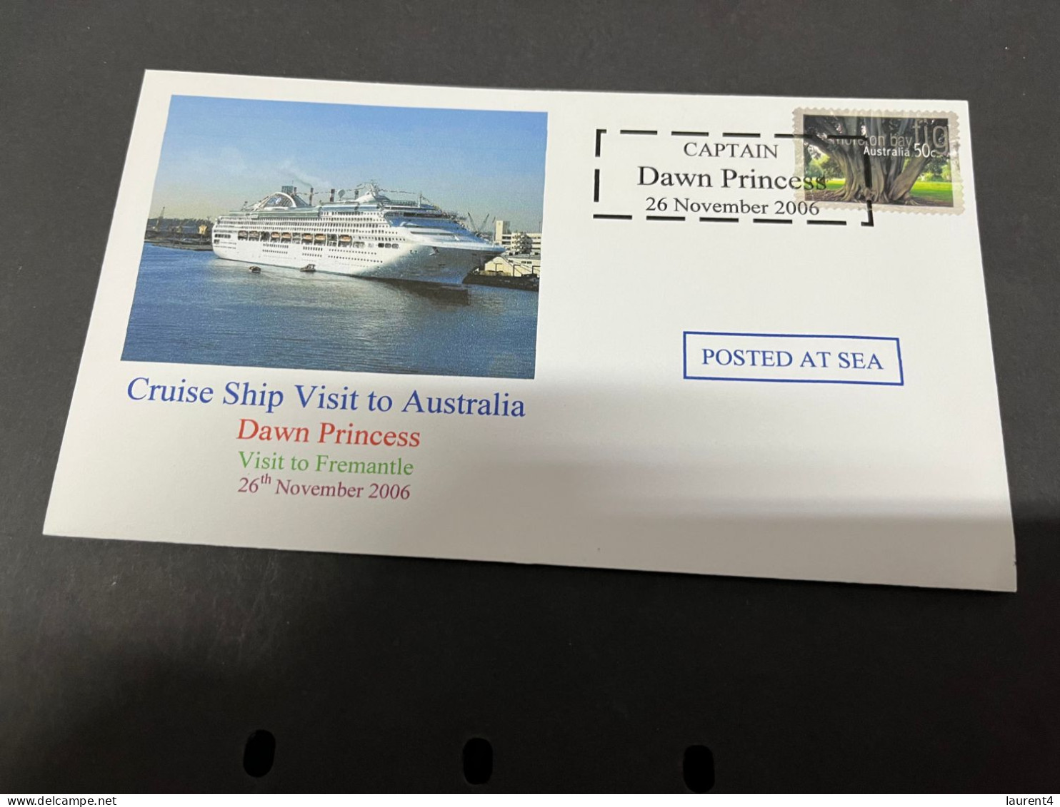 14-7-2023 (2 S 14) Cruise Ship Cover -  Dawn Princess (2006) - 7 Of 12 - Autres (Mer)