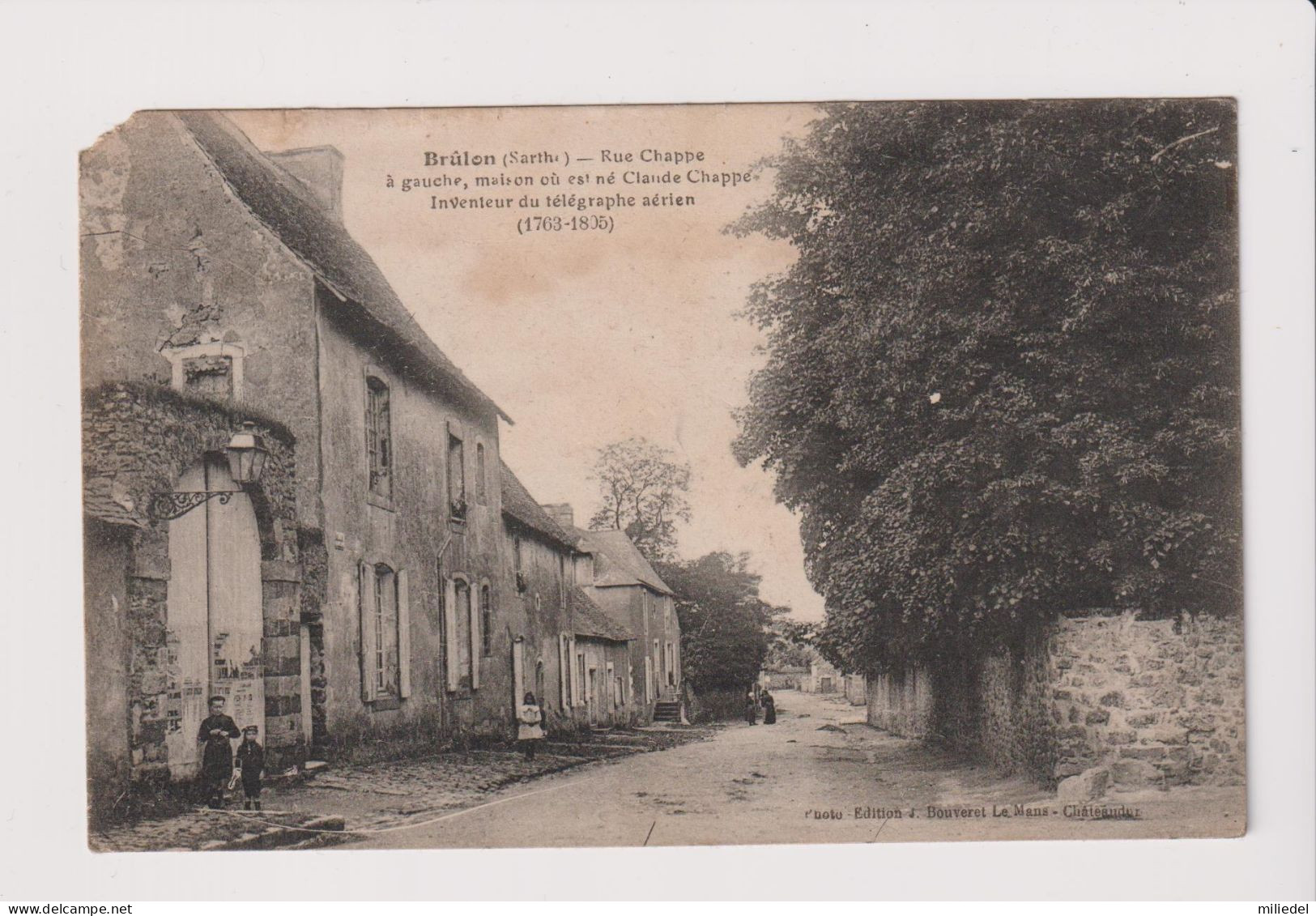 FB017 - BRULON - Rue Chappe - Brulon