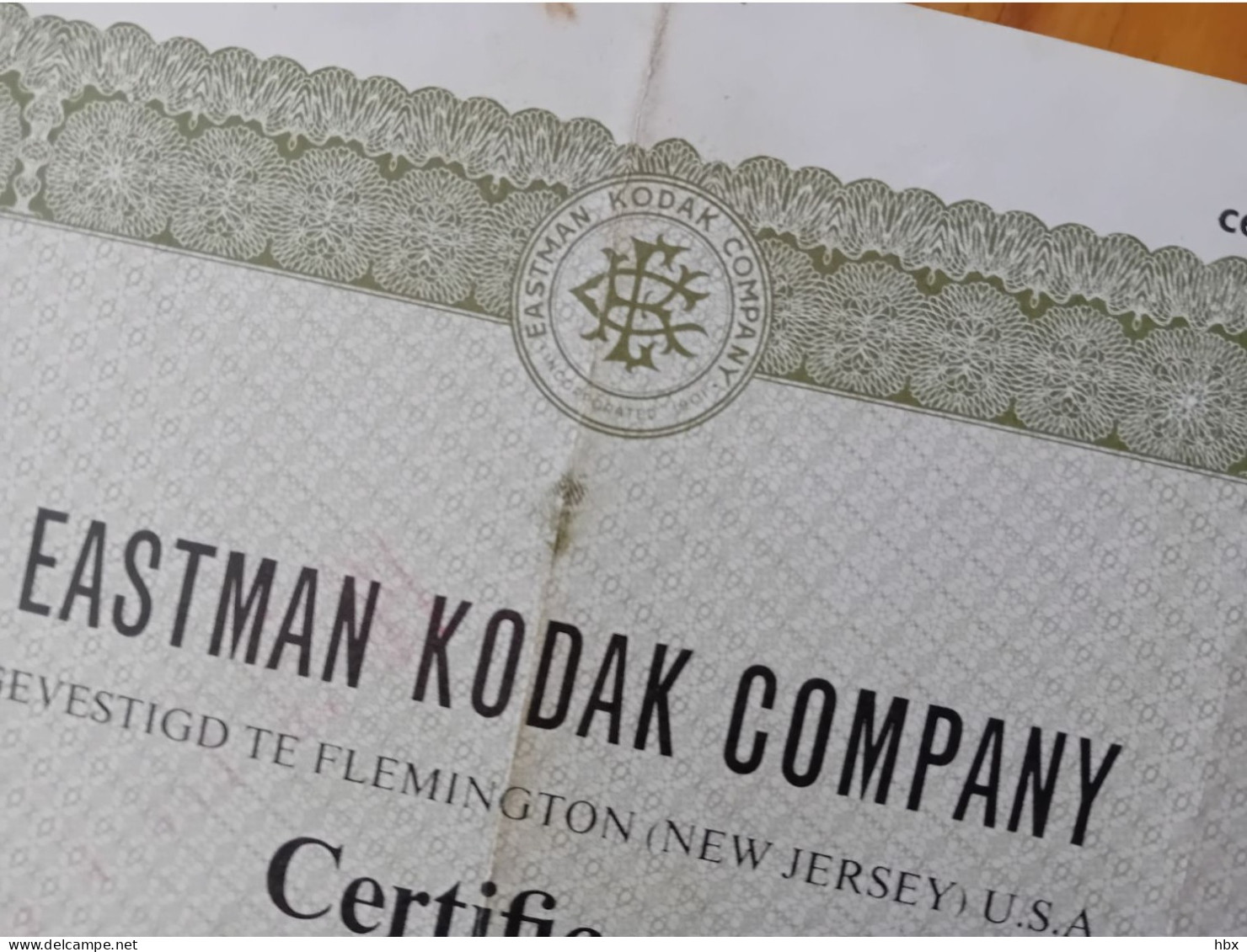 Eastman Kodak Company - Specimen - Film En Theater