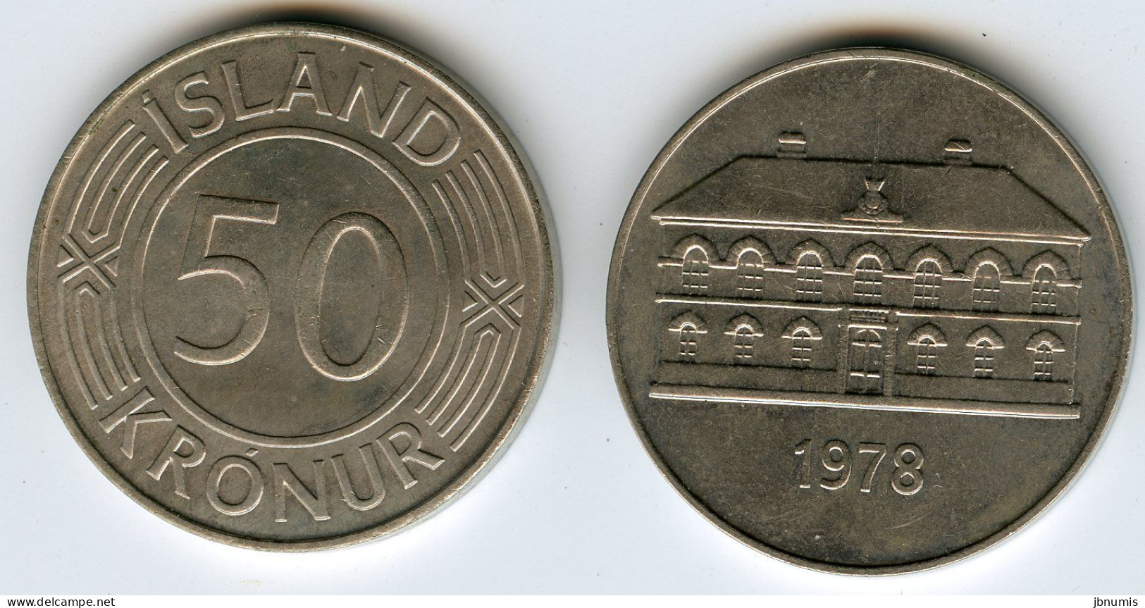 Islande Iceland 50 Kronur 1978 KM 19 - Iceland