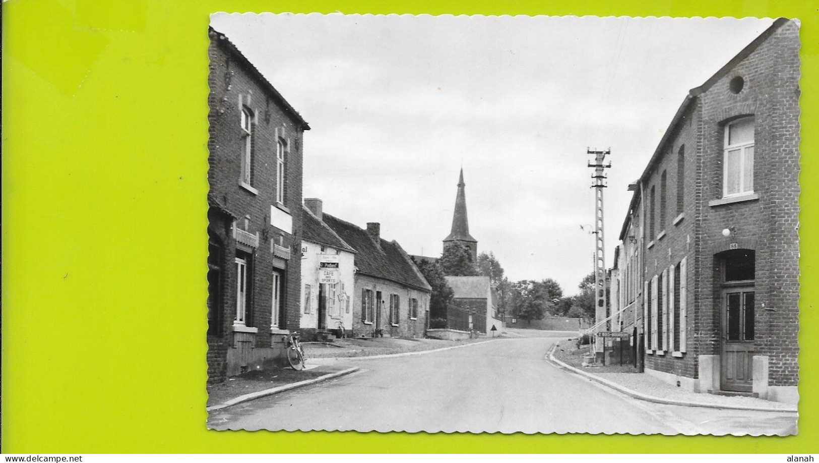 QUEVY Le GRAND Café Des Sports Rue Grande (Michaux) Belgique - Quévy