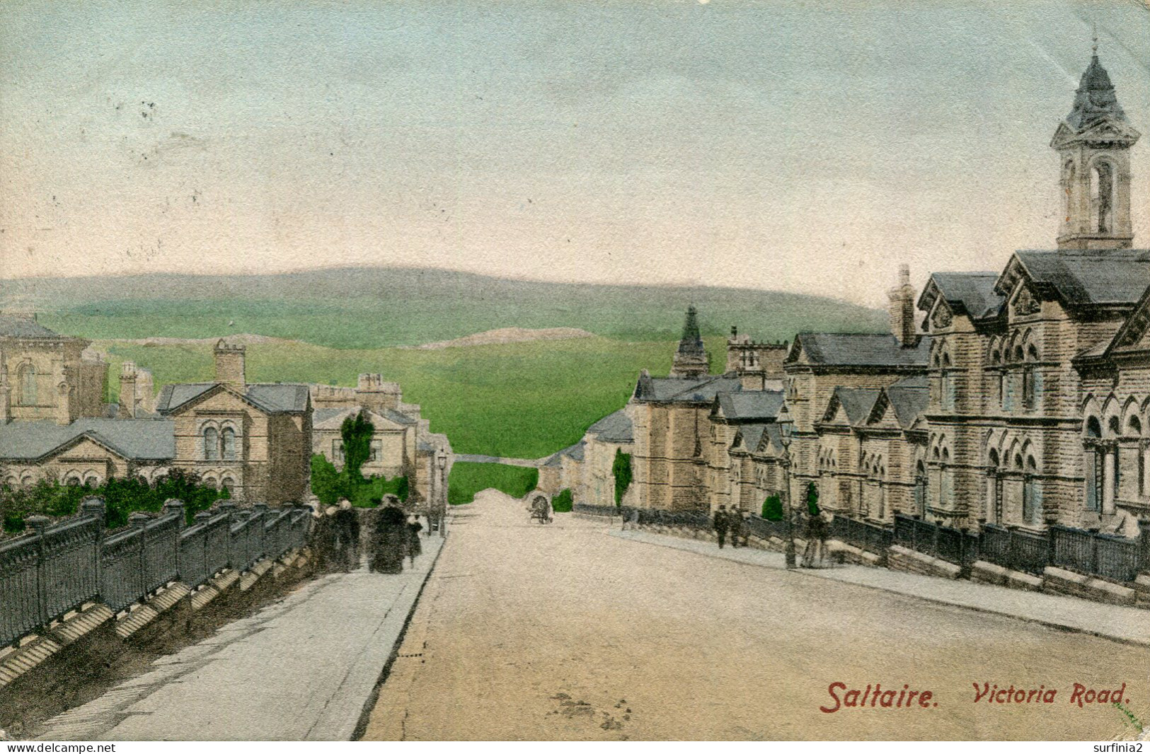 YORKS - BRADFORD - SALTAIRE - VICTORIA ROAD 1907 Y3950 - Bradford