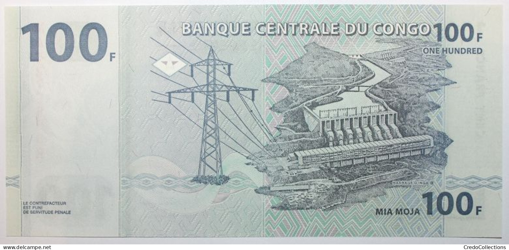 Congo (RD) - 100 Francs - 2000 - PICK 92A - NEUF - Democratische Republiek Congo & Zaire