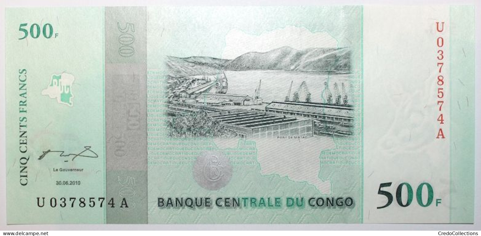 Congo (RD) - 500 Francs - 2010 - PICK 100a - NEUF - Demokratische Republik Kongo & Zaire