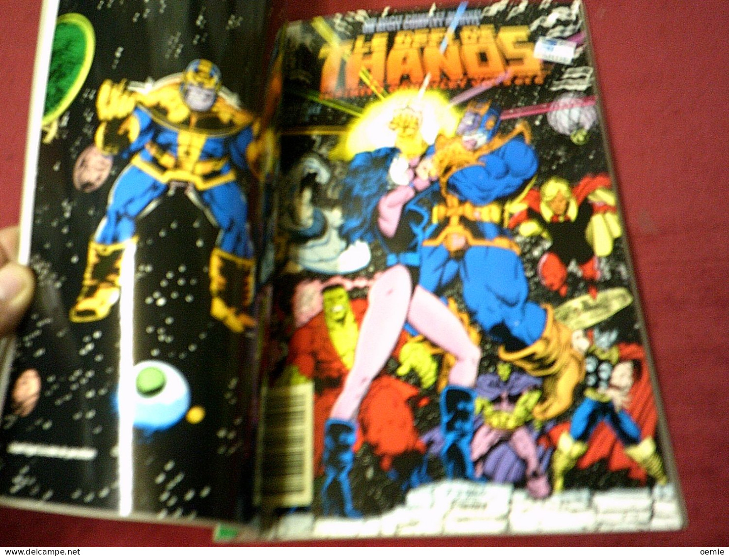 LE DEFIS DE THANOS 2em Et 3em Partie  RECIT COMPLETS MARVEL  DOUBLE ALBUM RELIE N° 17 - Marvel France