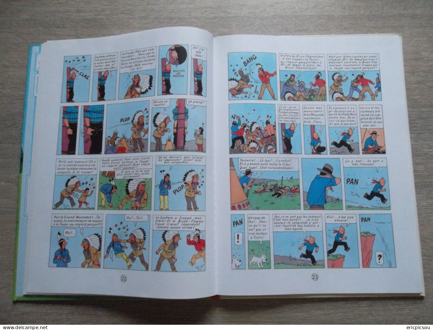 Tintin " En Amérique " Rééd.