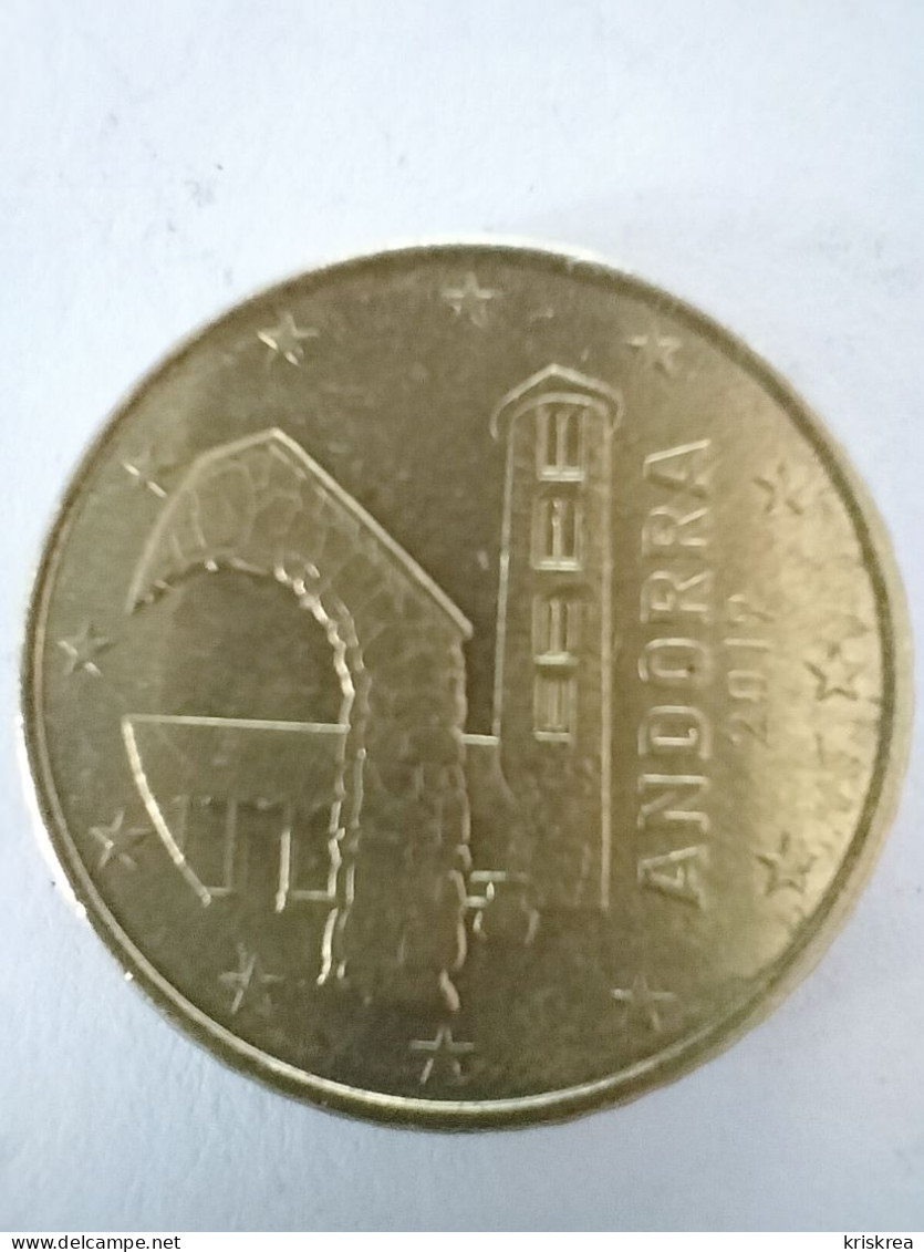 50 Euro Cent 2019 Andorre. - Andorra