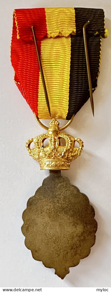 Médaille Décoration Civile. Prévoyance Voorzorg. 1ere Classe. Avec Rosace. Avec écrin. - Profesionales / De Sociedad