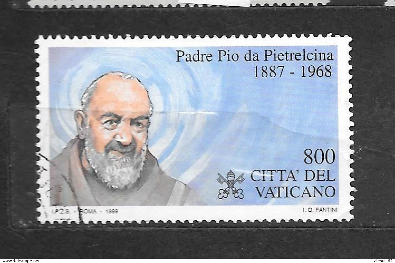 ITALIA  Yt N 1137  U. N. 1154  Padre Pio   Anno 1999 Usato - Gebruikt