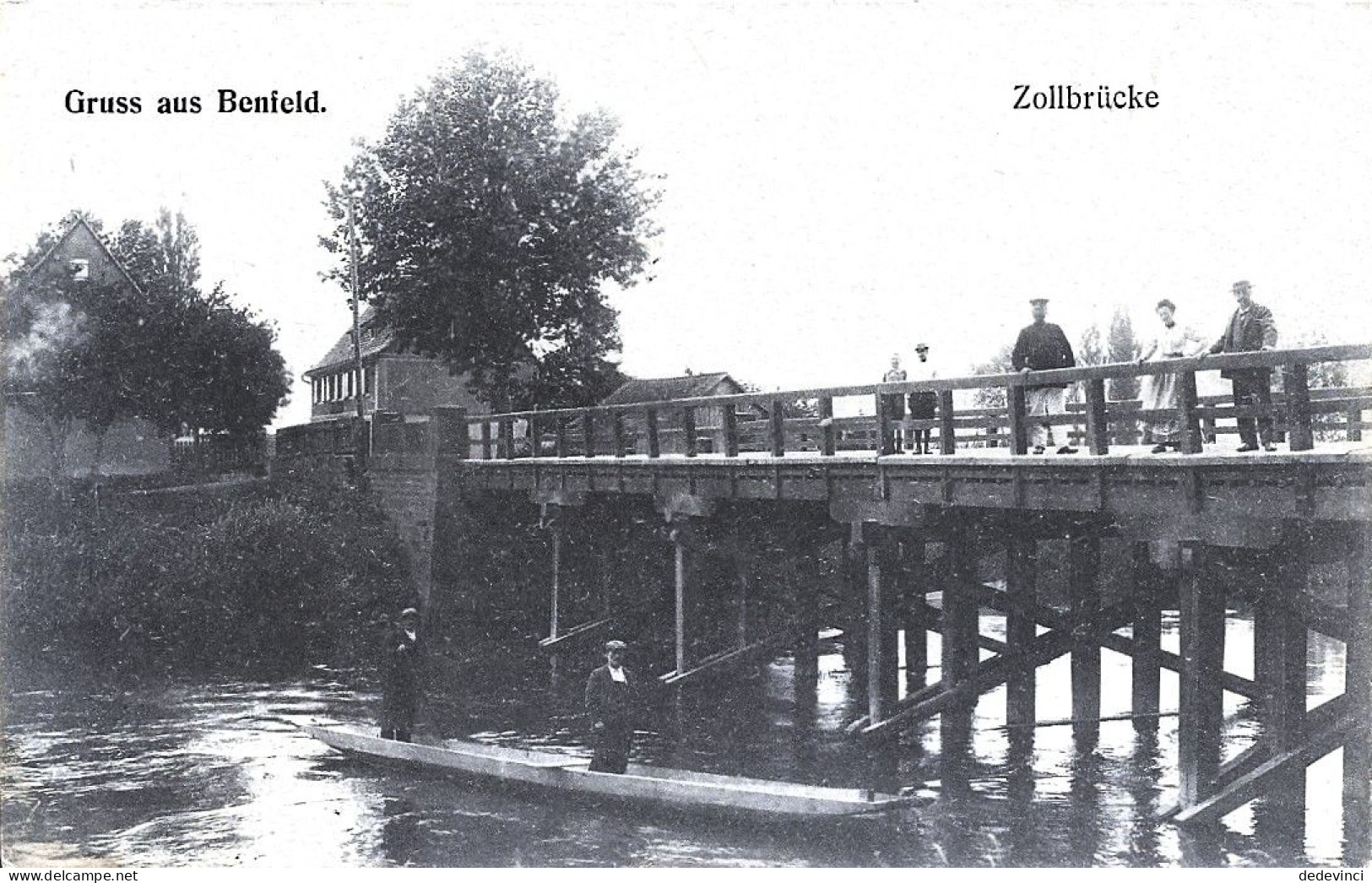 Gruss Aus Benfeld. Zollbrücke - Benfeld