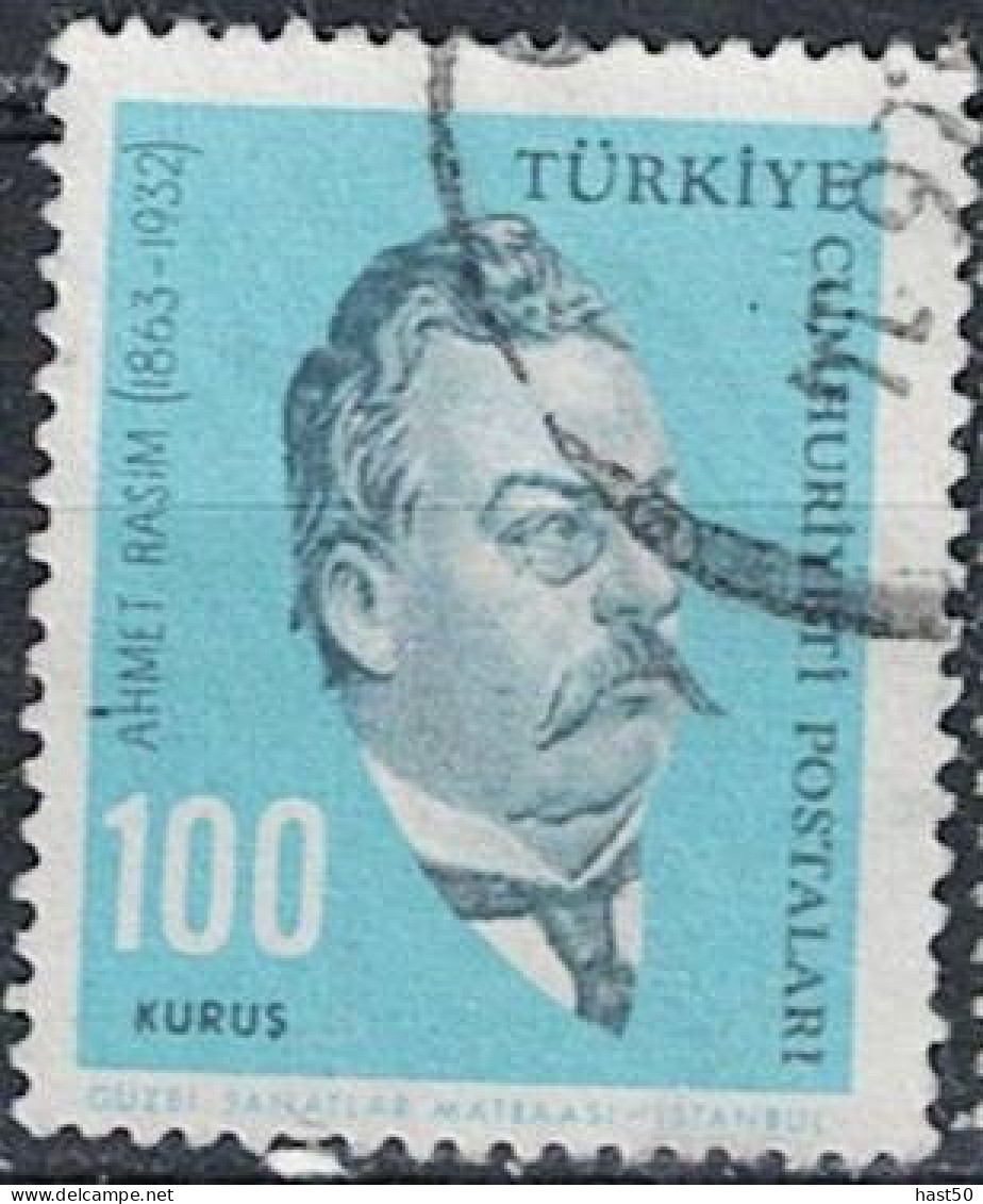 Türkei Turkey Turquie - Ahmet Rasim (MiNr: 1908) 1964 - Gest Used Obl - Oblitérés