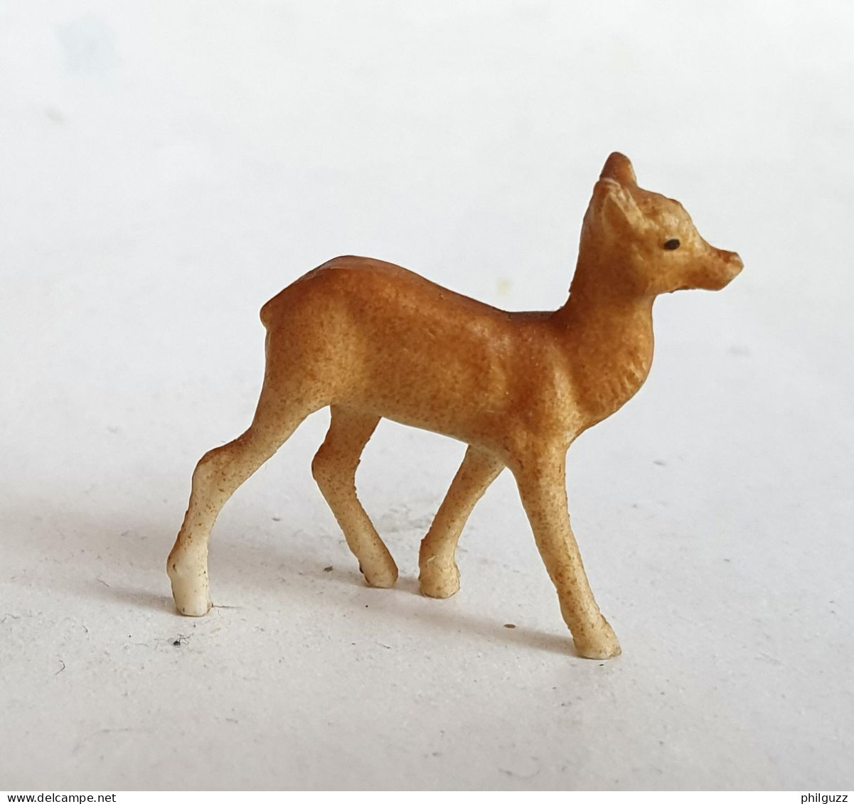 FIGURINE CLAIRET  - ANIMAUX ANIMAL SAUVAGE ZOO - FAON  028 Pas Starlux (2) - Other & Unclassified