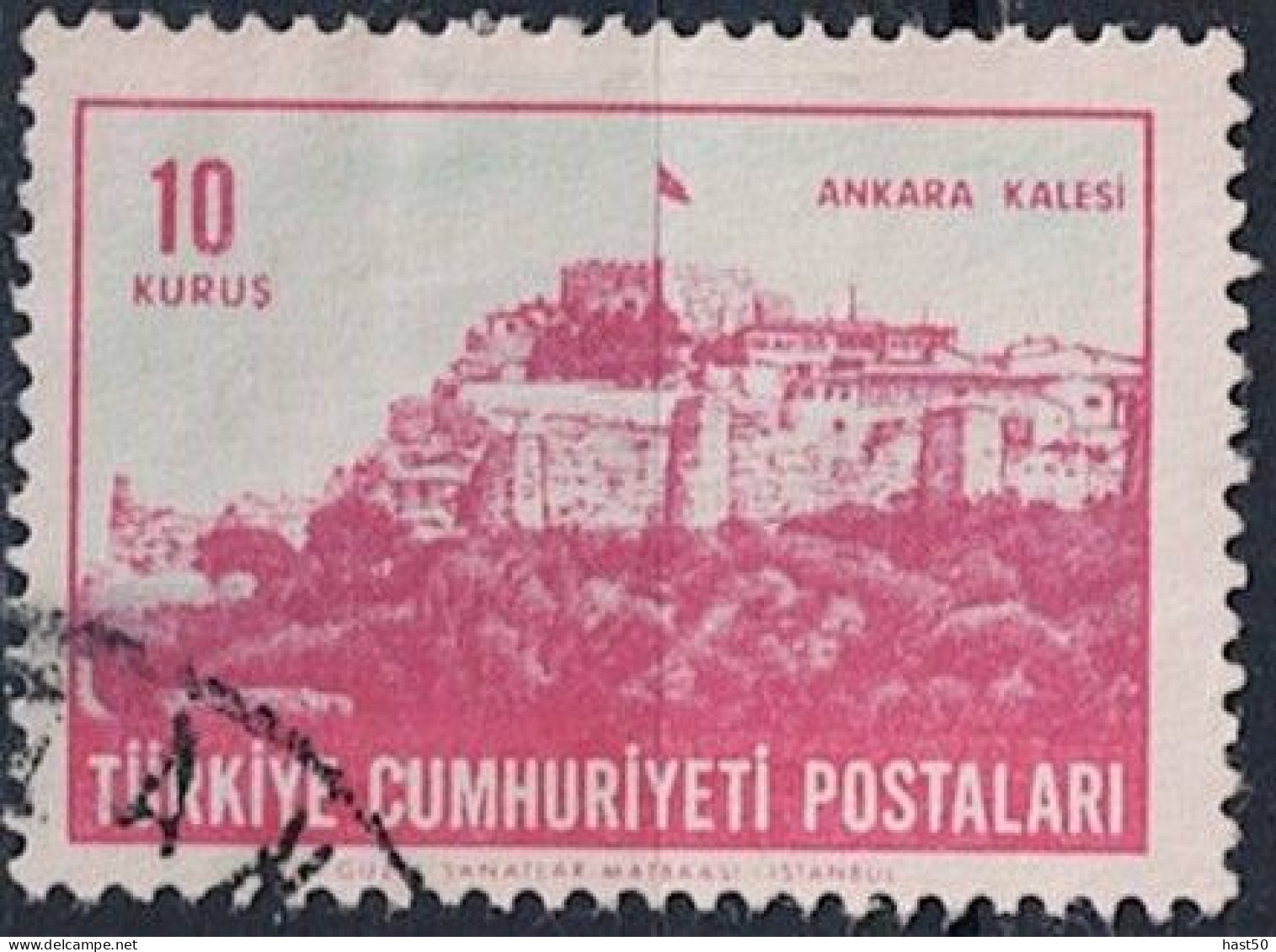 Türkei Turkey Turquie - Burg Von Ankara (MiNr: 1856) 1963 - Gest Used Obl - Gebraucht