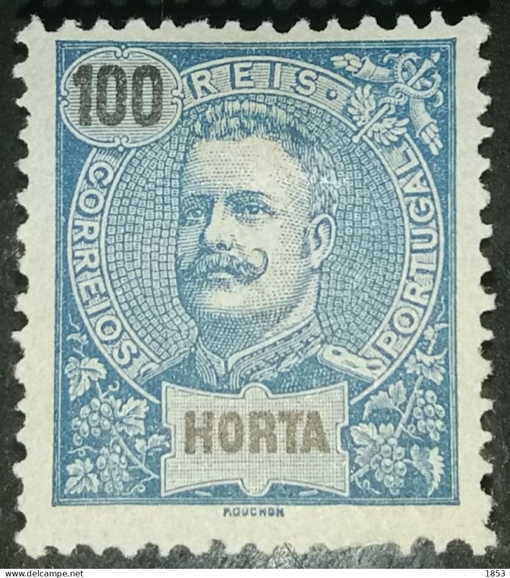 HORTA - AÇORES - 1897 - D.CARLOS I - CE22 - Horta