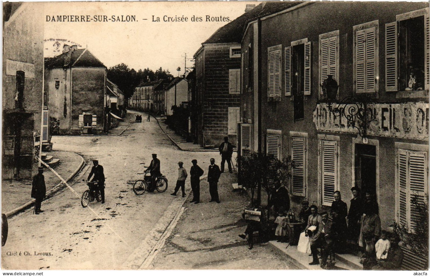 CPA Dampierre-sur-Salon Croisée Des Routes (1275792) - Dampierre-sur-Salon