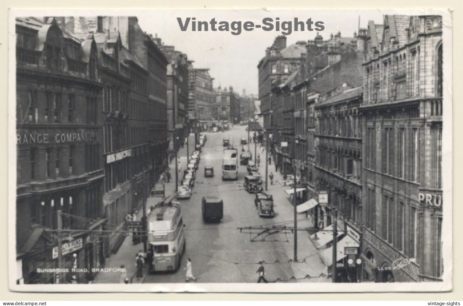 Bradford / United Kingdom: Sunbridge Road (Vintage RPPC 1960) - Bradford