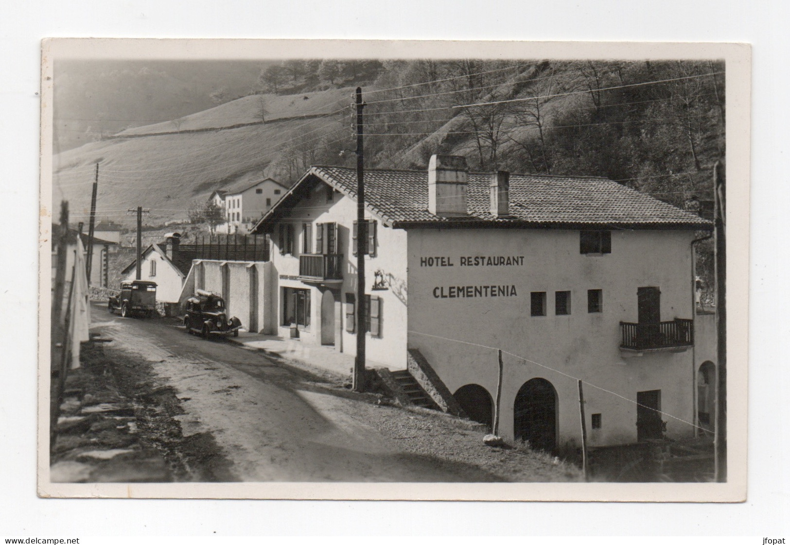 64 PYRENEES ATLANTIQUES - ARNEGUY Hôtel Clémenténia - Arnéguy