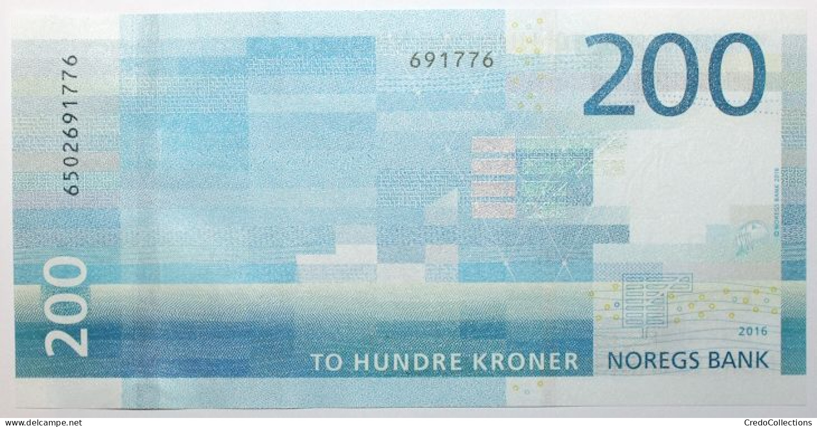 Norvège - 200 Kroner - 2016 - PICK 55a - NEUF - Noorwegen